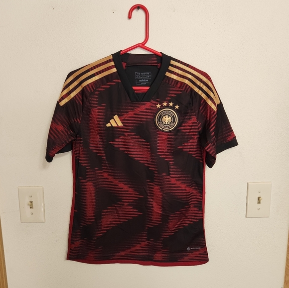 Boys Adidas Germany 2022-23‎  Away Match Jersey Size XL - Picture 1 of 10
